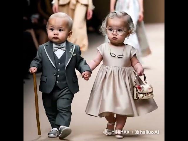 "World's Cutest Old Baby Fashion Show – Old-Age Babies & Adorable Outfits!"#cutebaby ️