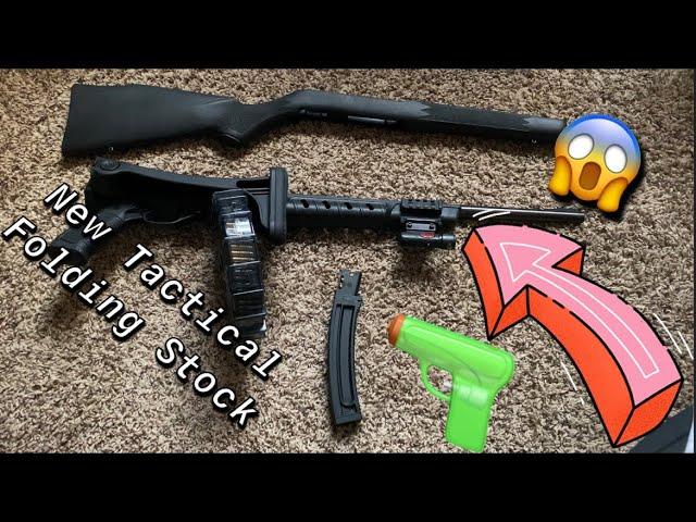 The Truth About the Marlin 795 22 LR  pro mag tactical folding stock will it fit ?