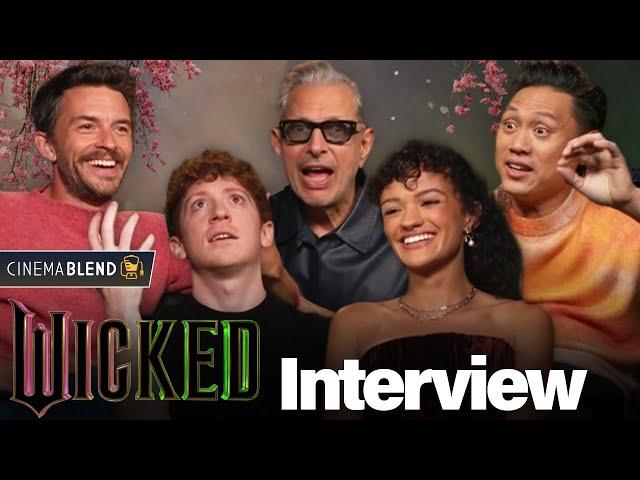 'Wicked’ Interviews With Jonathan Bailey, Jeff Goldblum, Jon M. Chu And More