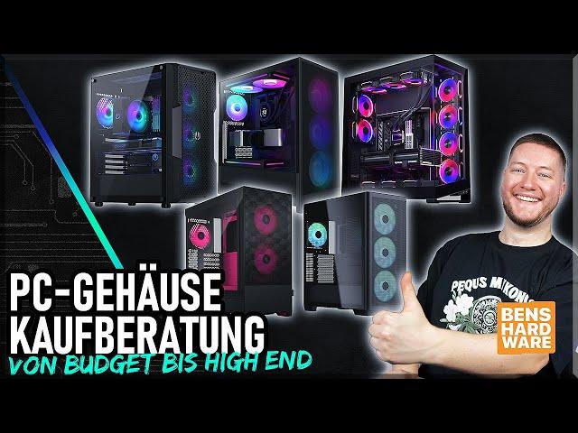 FROM 50€ TO 500€! The ULTIMATE PC CASE BUYING GUIDE! My RECOMMENDATIONS for ALL BUDGETS!