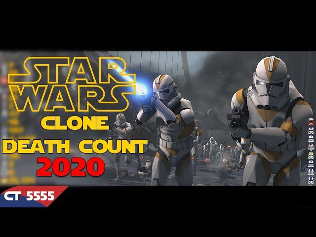 Star Wars Saga Clone Death Count 2020