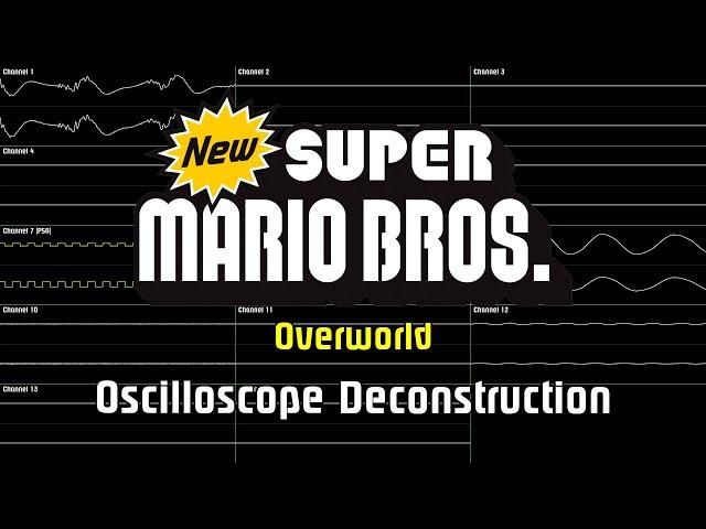 New Super Mario Bros. - Overworld [Oscilloscope Deconstruction]