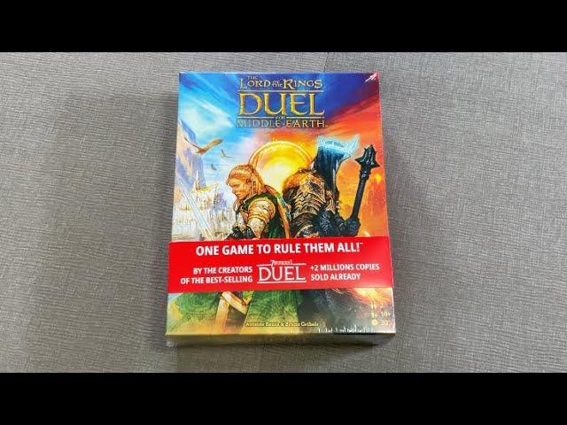 TDG: The Lord of the Rings: Duel for Middle-earth unboxing with Ray