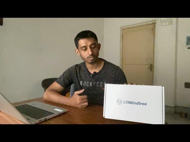 Unboxing LTIMindtree Welcome kit