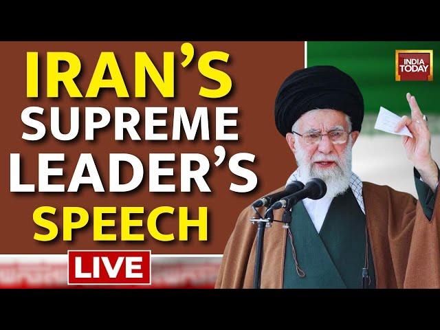 LIVE: Iran’s Khamenei Gives 1st Friday Sermon In 5 Years To Condemn Israel’s Attack | Iran-Israel