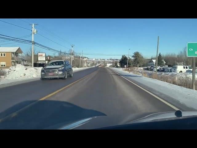 A Scenic Drive Tour Of Moncton NB To Irishtown Rd. New Brunswick Atlantic Canada And New High School