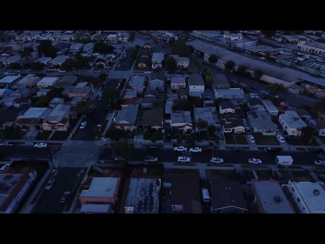 Los Angeles streets 4k Drone Stock Footage by ovrviewLA Part 107 Licensed