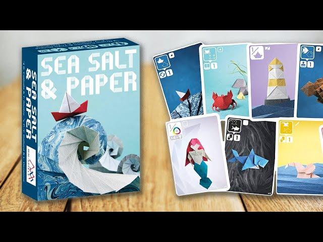 SEA SALT & PAPER - Spielregeln TV (Spielanleitung Deutsch) - HUTTER / MM SPIELE