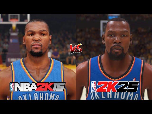 NBA 2K15 vs NBA 2K25 Gameplay, Graphics & More Full In-Depth Comparison Review (PS4 vs PS5)