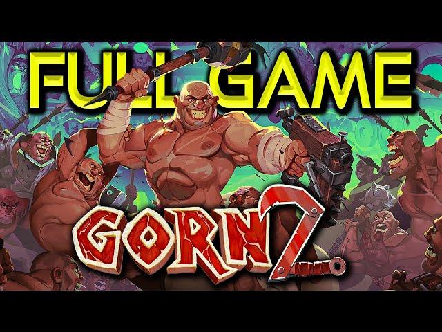 GORN 2 | Full Game Walkthrough (All Bonus Objectives) | No Commentary