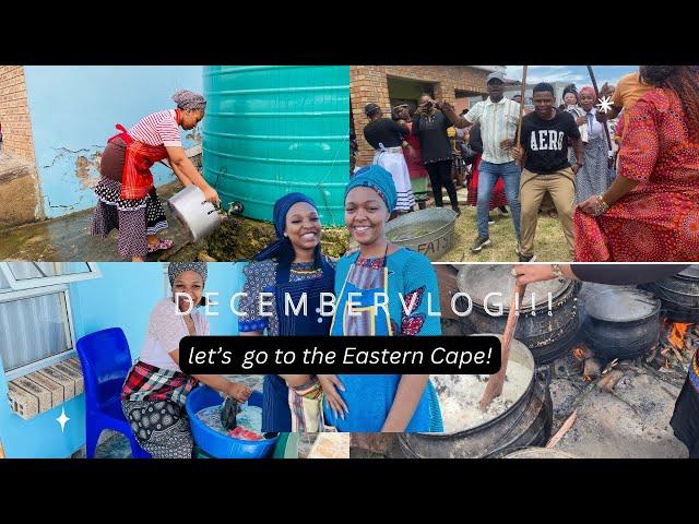 Vlog: Last video for 2022! Let's go to the Eastern Cape| Makoti vlog | Xhosa wife| SA Youtuber