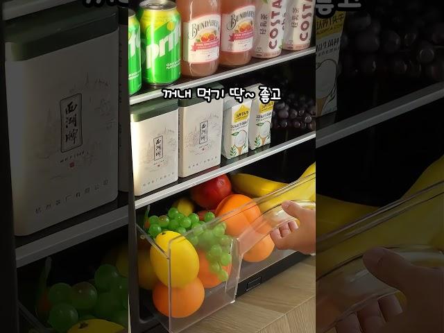 이거 뭐야?...라고 소리 듣는 냉장고 #미니냉장고 #소형가전 #레트로 #홈꾸 #공간활용