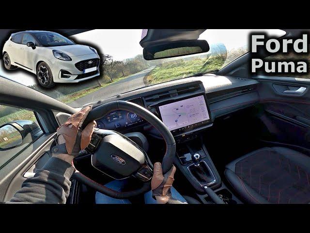 2024 Ford Puma 1.0 EcoBoost mHEV 92 kW | facelift | POV driving