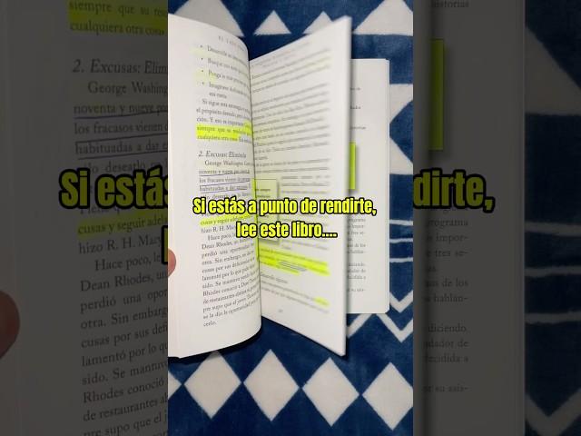 Si estás a punto de rendirte, lee este libro. #resilencia #librosrecomendados #crecimientopersonal
