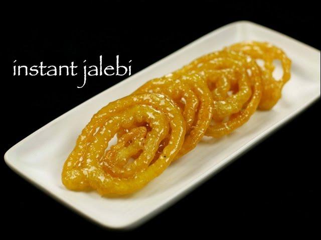 instant jalebi recipe | homemade crispy jalebi recipe |  perfect jalebi at home - easy & quick