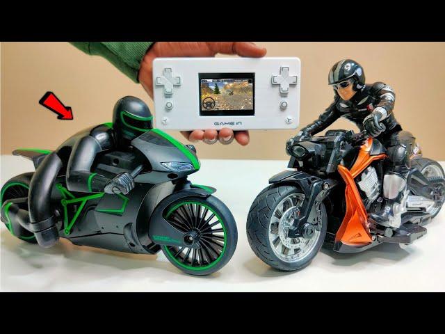 RC Harley Motor Bike Vs RC Crazon SuperBike Unboxing– Chatpat toy tv