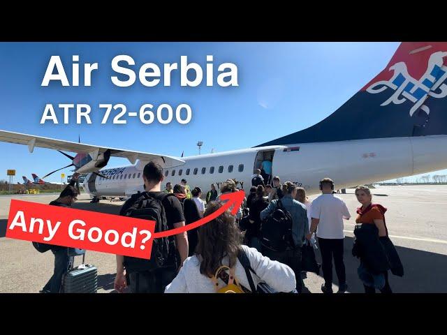 Surprising Air Serbia Experience on the ATR 72-600 Turboprop