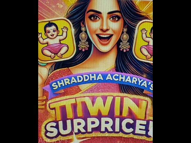 TV Actress Shraddha Acharya Welcomes Twins, Calls It Life's Biggest Surprise!