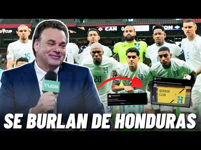 HONDURAS THE LAUGHINGSTOCK: FAITELSON FEELS PITY AND ALL OF CONCACAF MOCKS
