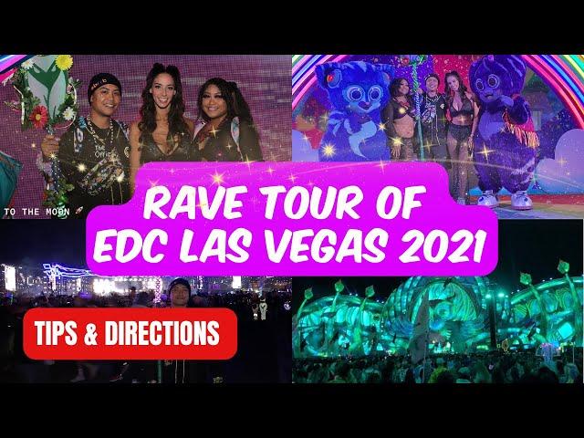 A Rave Tour of EDC Las Vegas 2021 with Tips and Directions