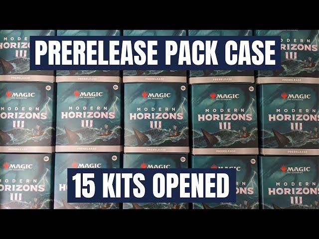 Prerelease Pack Case (15 Kits) of Modern Horizons 3 Opened! #MTG #MTGMH3 Ships 6/7