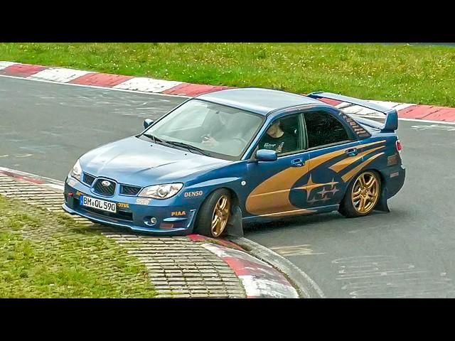 NÜRBURGRING LUCKY Moments, BAD Driving & FAILS! GREEN HELL DRIVING DAYS - Part 1/2 Nordschleife