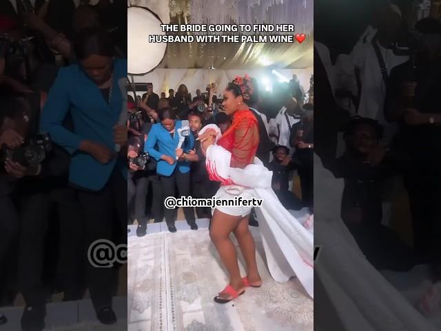 Biggest wedding LIVE: CHIOMA going to find her Groom Davido with a palm wine  #chivido2024