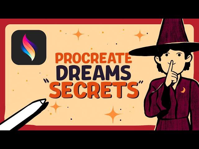 The BEST Procreate Dreams tricks you might have missed.