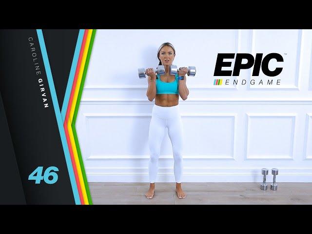 UNBREAKABLE Upper Body Workout - Shoulders, Chest & Triceps | EPIC Endgame Day 46