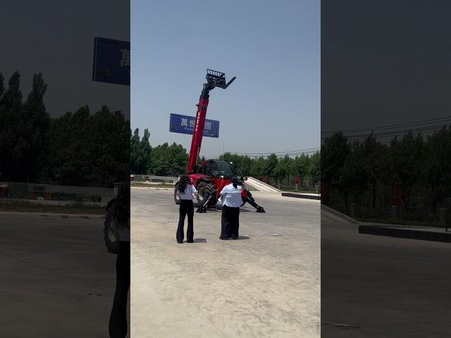 Vanse Telehandler QIMA inspection agency came to the factory for pre-shipment inspection.