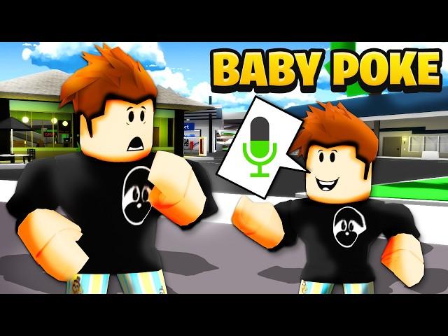 I Revealed My SONS VOICE.. (Baby Poke)