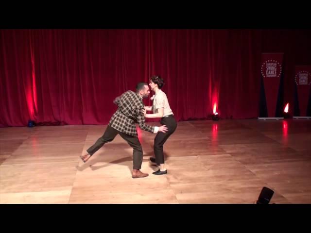 ESDC 2015 - Masters Lindy Hop J&J - Finals - Max Pitruzzella & Tatiany Udry