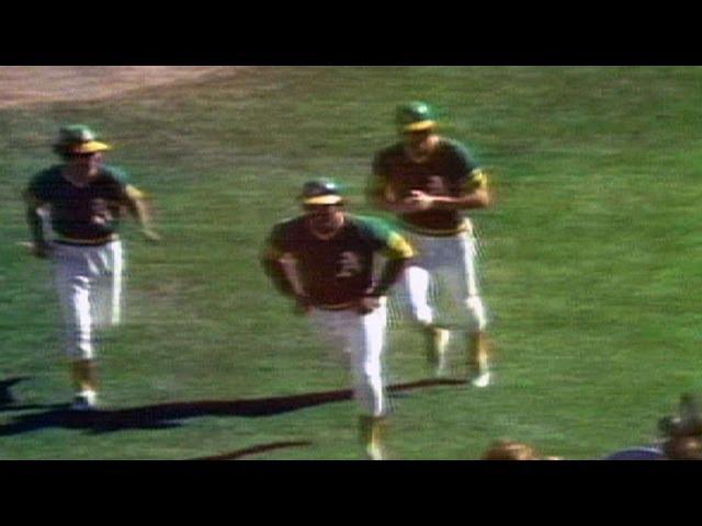 1973 WS, Gm 7: Campaneris, Jackson give A's 4-0 lead