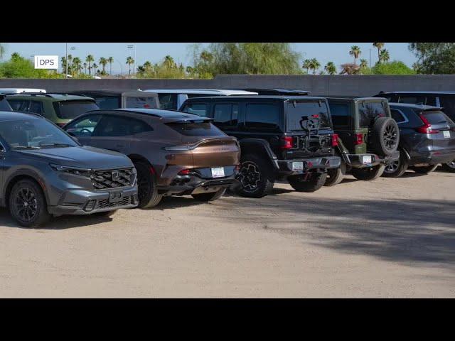 DPS dismantles Phoenix vehicle theft ring, recovering nearly $2.5 million in stolen cars