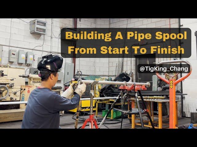 How to build a pipe spool. From start to finish.