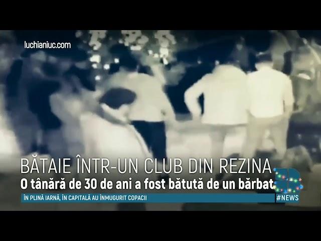 IMAGINI ŞOCANTE dintr-un club de noapte din Rezina, în care o tânără a fost bătută