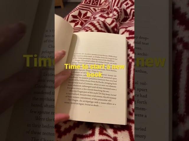 Can’t resist a new book and a blanket #short