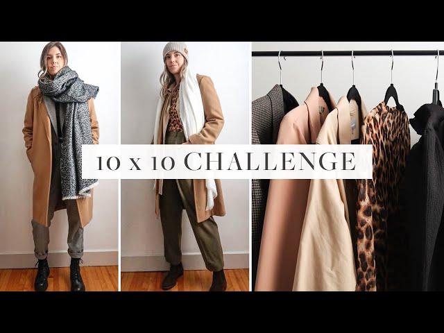 10x10 Winter Capsule Wardrobe Challenge | Shop Your Closet 10 Winter Outfit Ideas | Erin Elizabeth