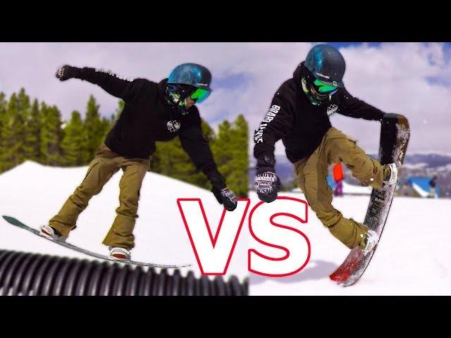 Rocker vs Camber Snowboard Test - Arbor Westmark