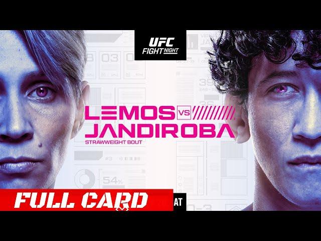 UFC On ESPN - Lemos vs Jandiroba Full Card Preview & Predictions