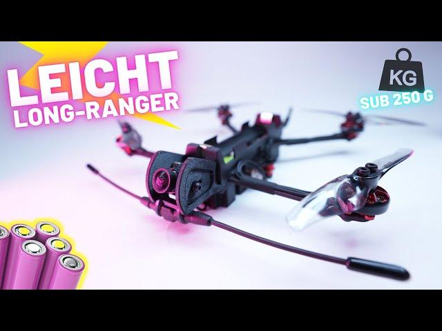  Diese Drohne fliegt FÜR IMMER (theoretisch)  HGLRC Rekon 3 mit 18650 Batterie für FPV Long Range