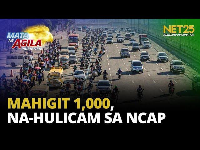 Higit 1,000 motorista, nasampolan sa unang araw ng NCAP