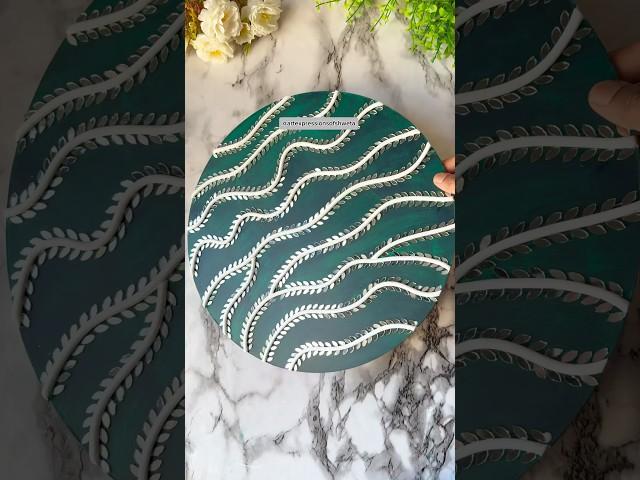Lippan Art ️ | Handmade Wall Decor #shorts #art #diy #trending