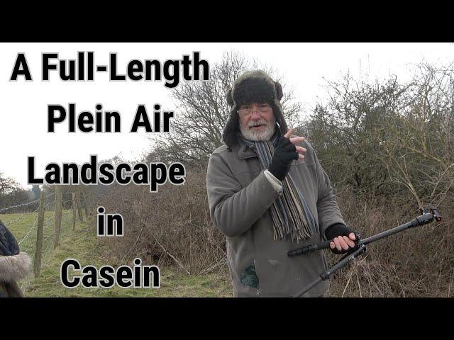 En Plein Air in Casein at Brockhill Park ( Full - Length)
