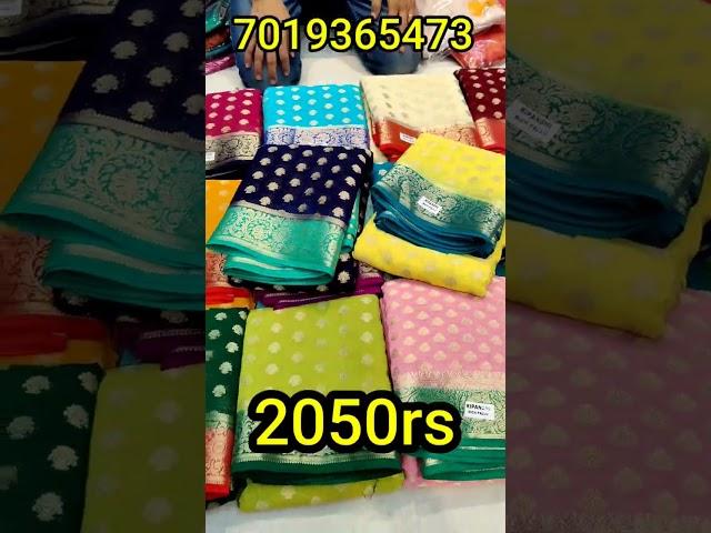 Khadi Georgette sarees | Single Sarees 2050rs/P T Kandaswamy mudaliar