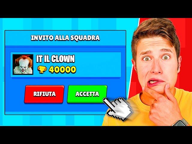 RICEVO L’INVITO DA *IT IL CLOWN* SU BRAWL STARS!!