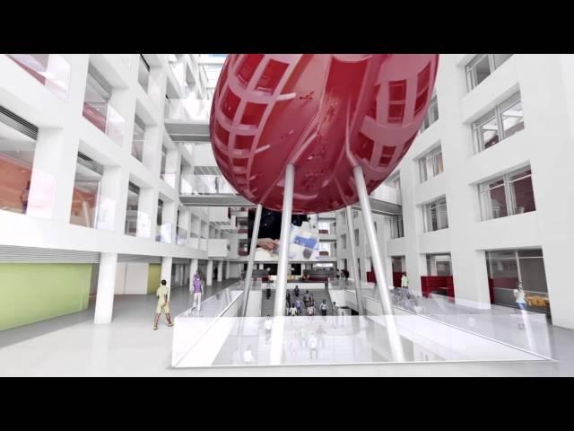 Southampton Solent University new build animation