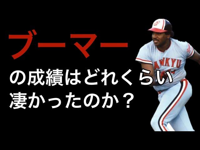 【プロ野球】ブーマー・ウェルズの成績詳しくみてみた【成績】【年俸】
