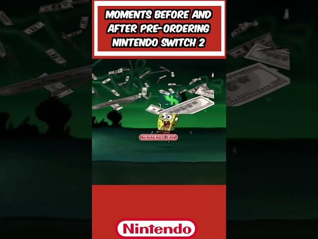 SpongeBob Pre-Orders Nintendo Switch 2! Piece of Cake!
