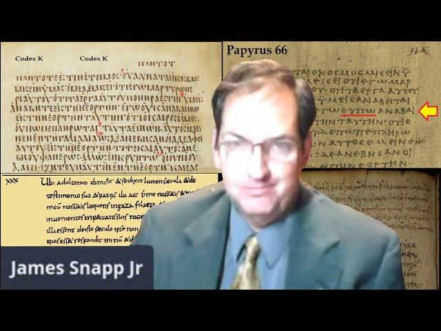 James E. Snapp on the Authenticity of the Woman Caught in Adultery